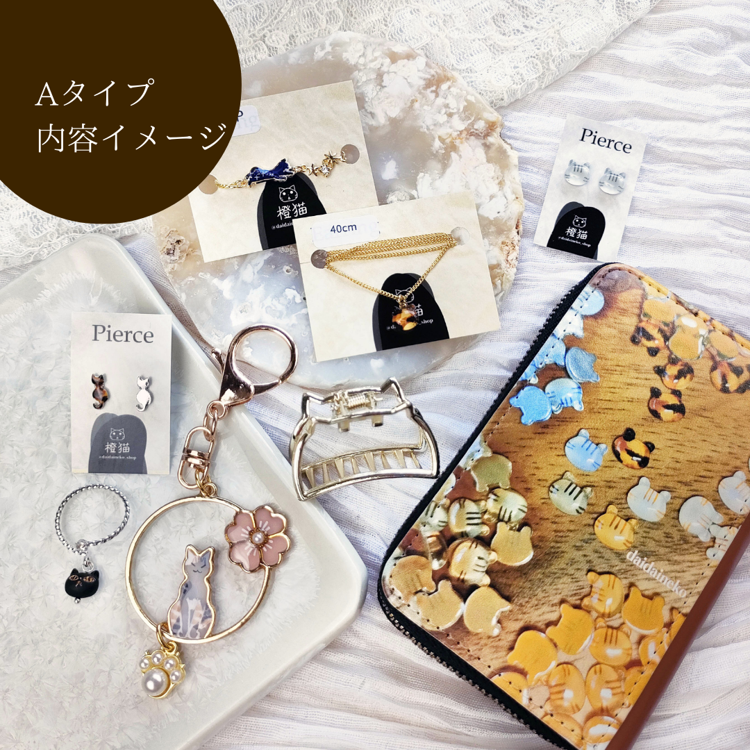 【再販1月】猫だらけのHAPPY BOX(送料無料)