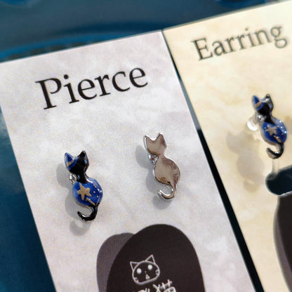 一番小さい猫　ピアス・イヤリング