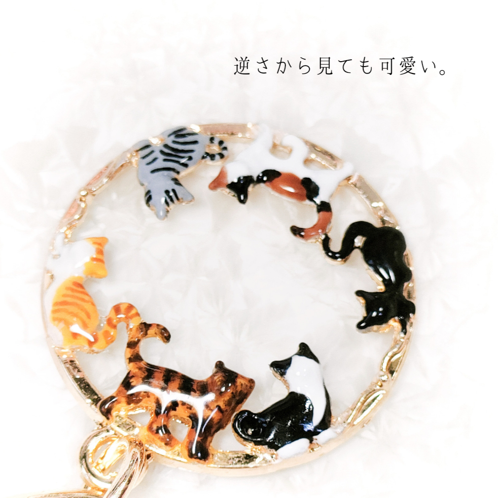 猫集会　ネックレス